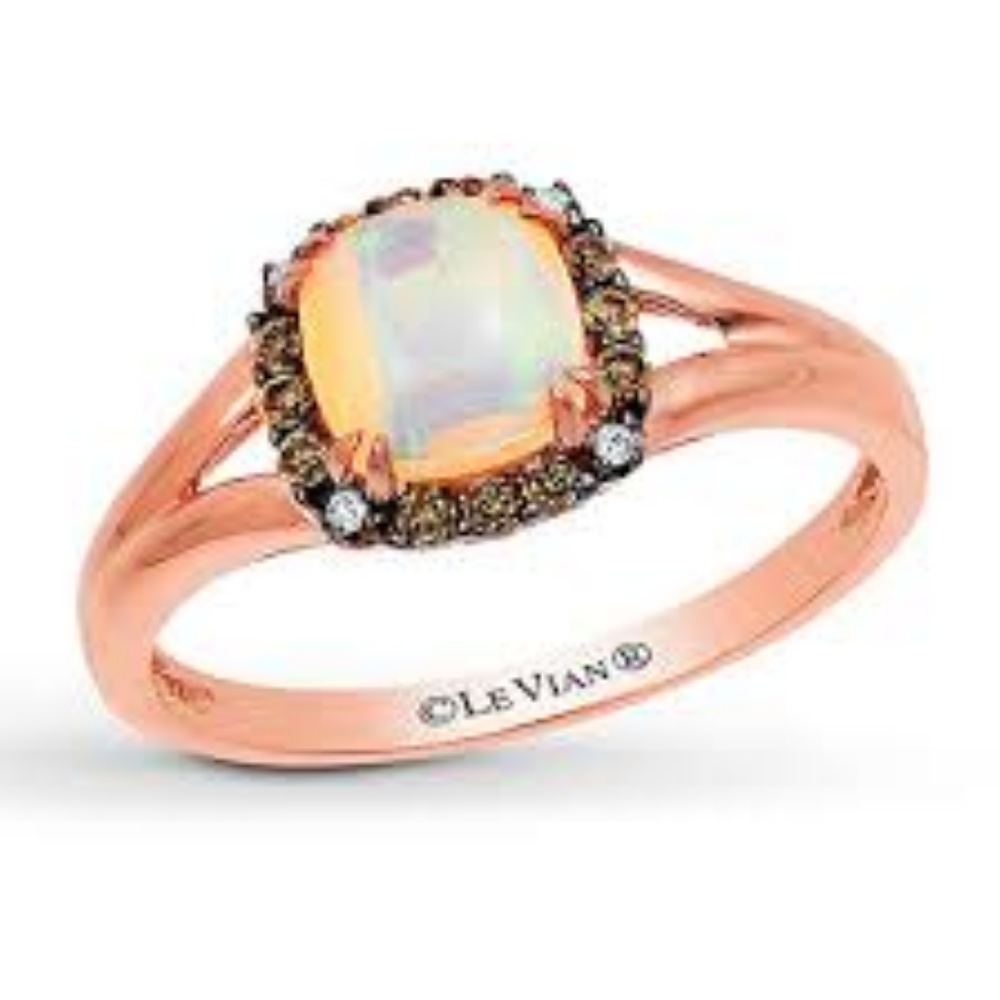 Le Vian  Opal Ring w/Chocolate Diamonds